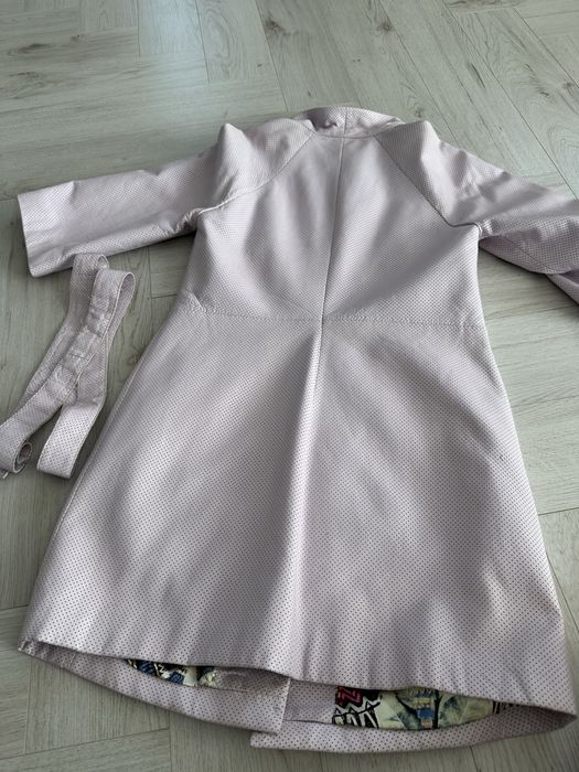 Плащ    кожанный