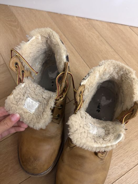 Оригинальные зимние ботинки Timberland размер 39