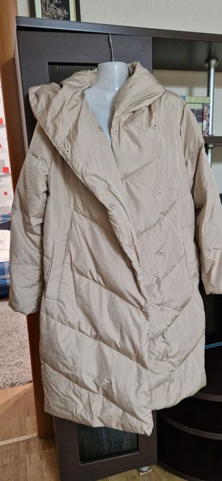 Пальто пуховик зима