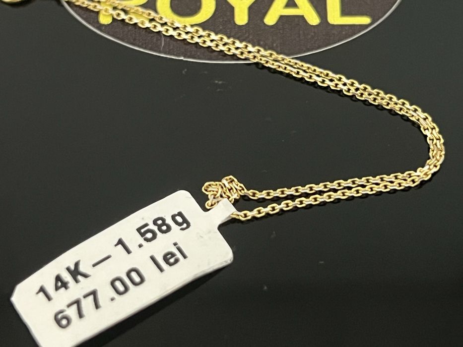 Bijuteria Royal CB : Lant aur 14k 1,58 grame