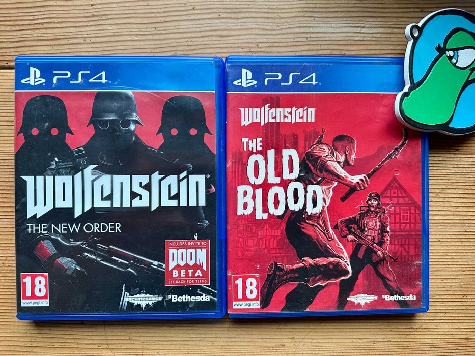 Wolfenstein: The New Order + Wolfenstein: The Old Blood PlayStation 4 PlayStation 5 PS4 PS5