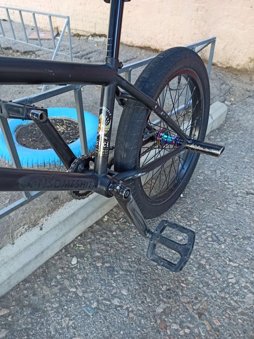 кастом bmx на базе wtp justice