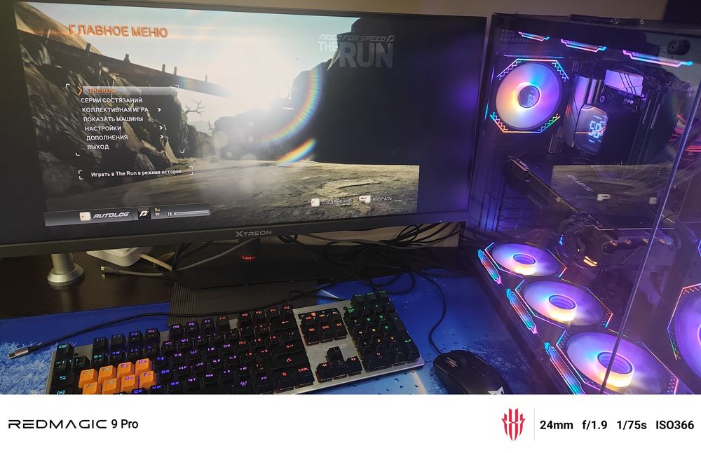 Игровой ПК Core i7 2070s 32gb 4,5T