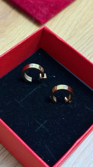 Cercei Cartier Gold