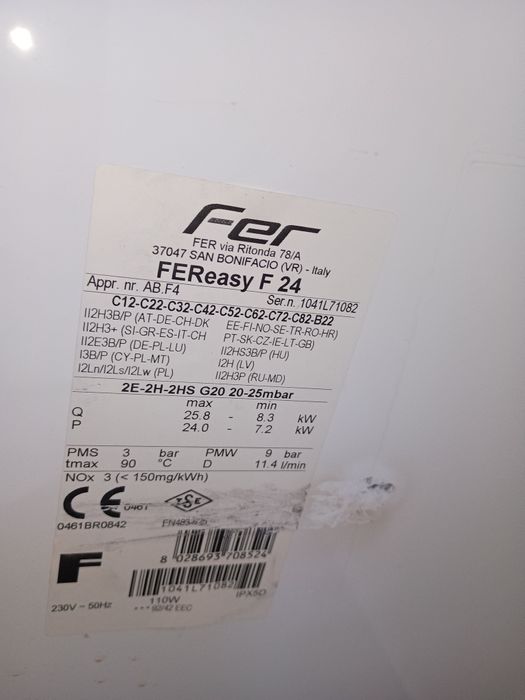 Centrala termica Ferroli FerEasy F24