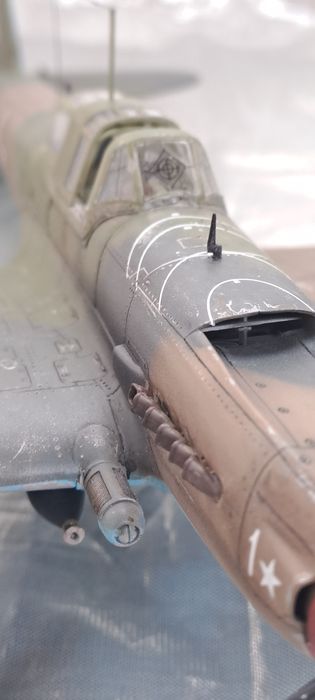 Сборная модель самолета Ил-2