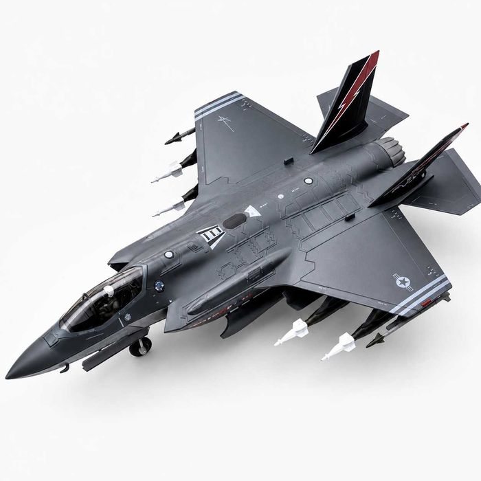 Macheta avion metalica F-35I Lightning II scara 1:72 22cm