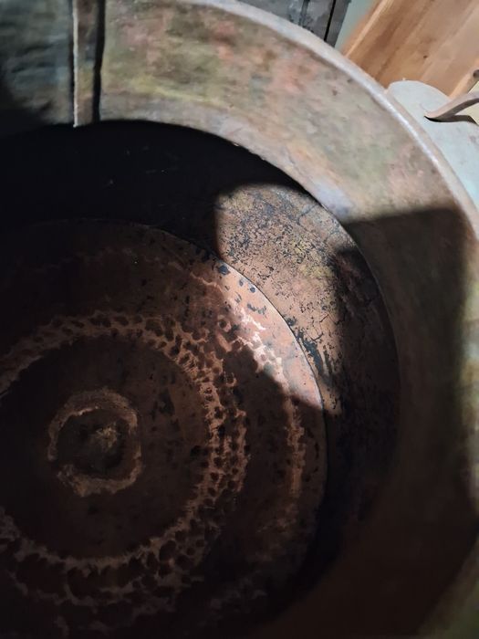 Cazan cupru vechi  vinars tuica 60 l