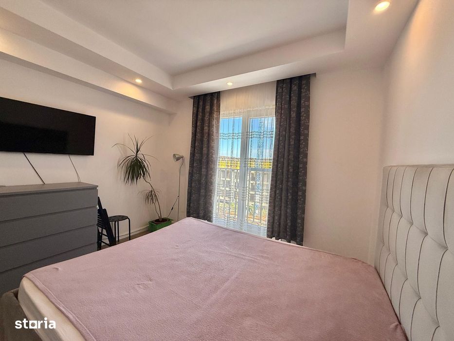 COSMOPOLIS - Apartament cu 2 camere, mobilat si utilat.