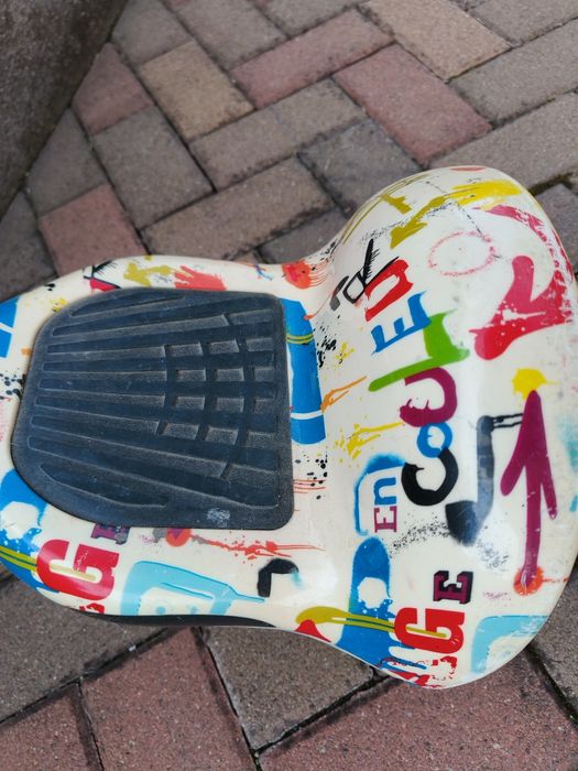 Hoverboard roti gonflabile.