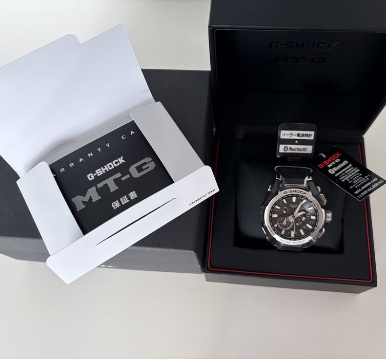 Casio G-Shock MTG B4000-1A Carbon Fiber/Steel ULTIMUL MODEL