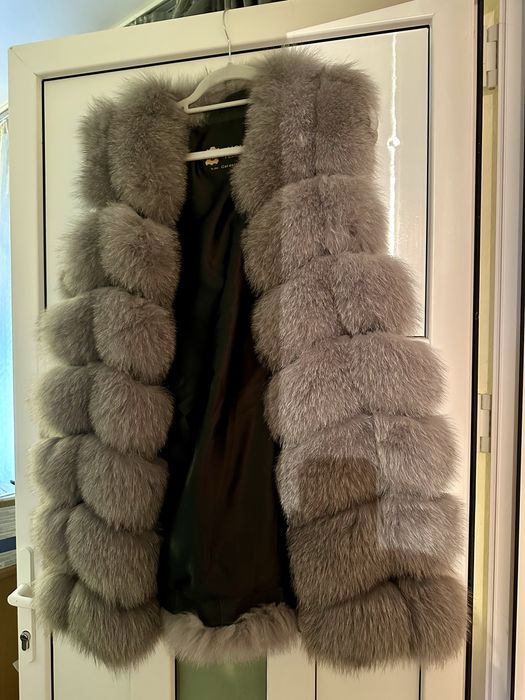 vesta din blana naturala