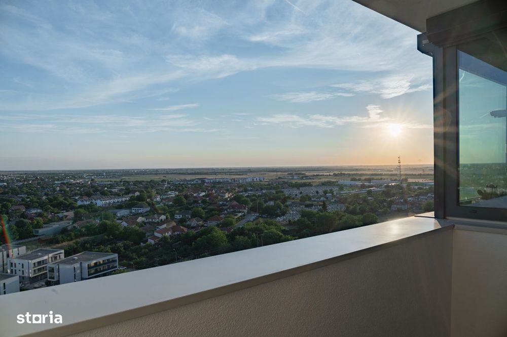 Apartament in XCITY, cu o panoramă spectaculoasă asupra Timișoarei