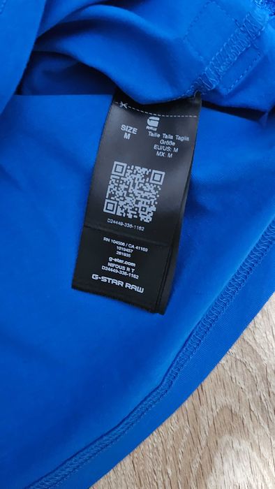 G-STAR RAW мъжка синя тениска – оригинална, нова, М размер