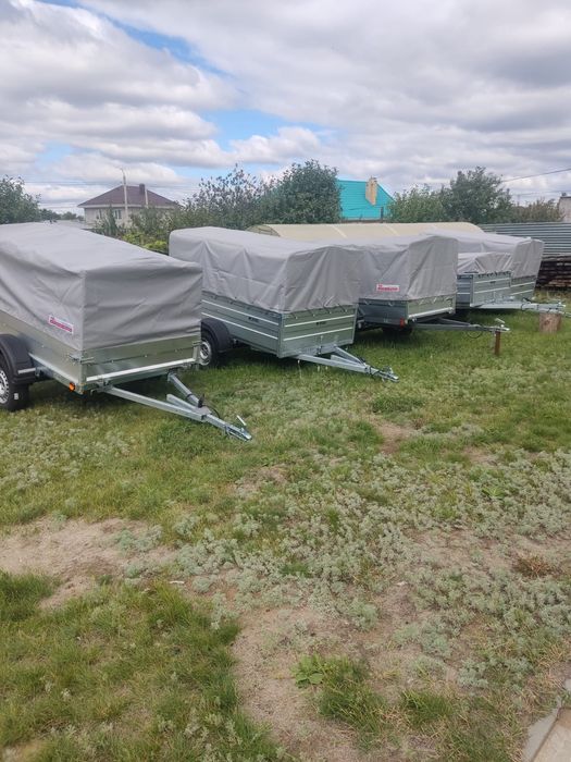 Прицепы VIKING КМЗ одно и двухосные