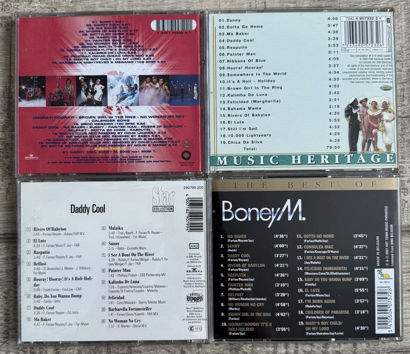 Pachet 3 cd-uri Disco ‘80 - Boney M/Eurythmics/Ultravox/Chris Norman