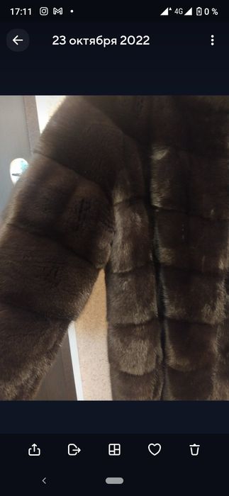 Шуба норковая женская