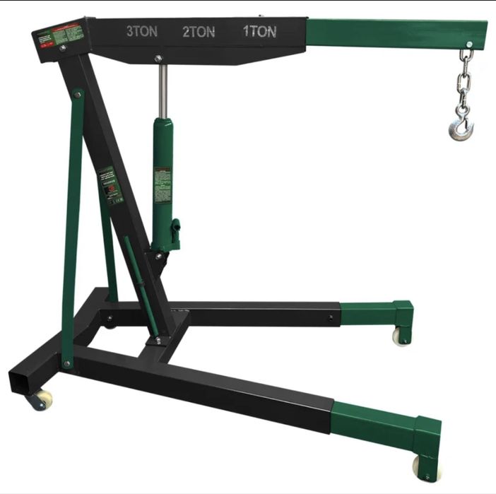 ХИДРАВЛИЧЕН  КРАН ЗА ДВИГАТЕЛИ ТИП ЖИРАФ 3 ТОНА ROCKFORCE