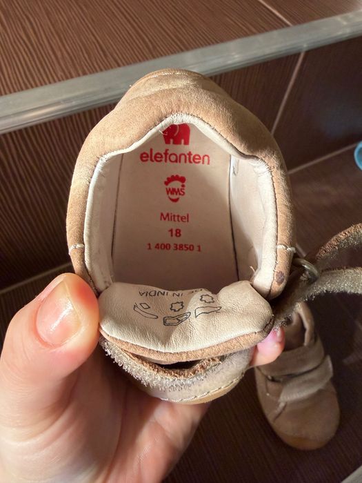 Papuci Elefanten piele