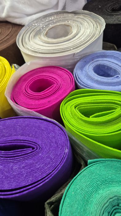 Фетр  кийиз  түрлі түсті