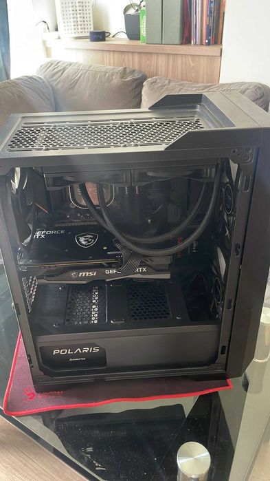 Геймърски компютър Gaming PC ASUS TUF gaming core i7 16gb RTX 3050 RGB