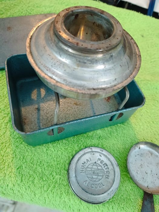 Arzător cu spirt ,camping mic