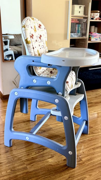 Scaun de masa multifunctional crem Kidscare