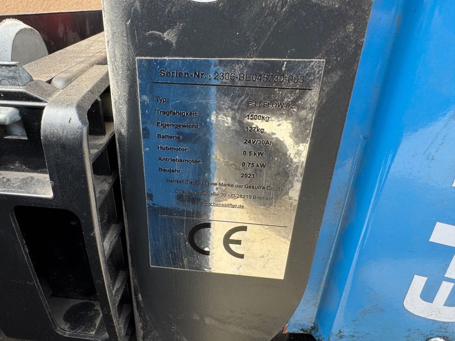 Палетна Количка Електрическа