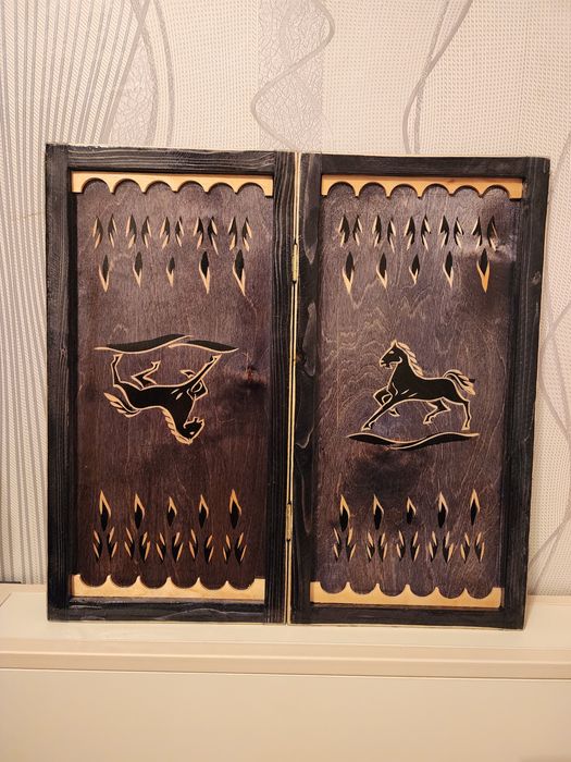 Нарды Narda 50х50 Покрыты лаком