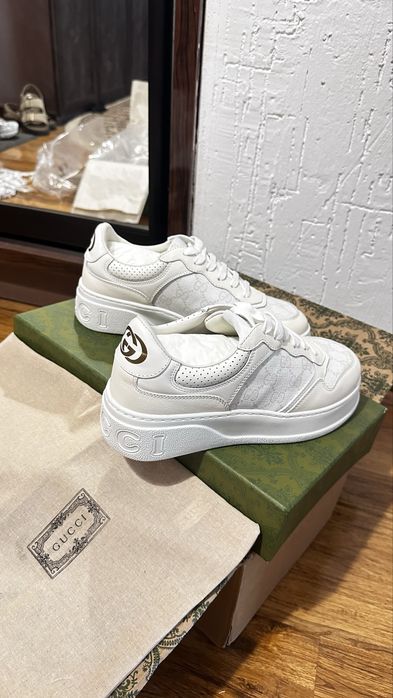 Кеды Gucci белые