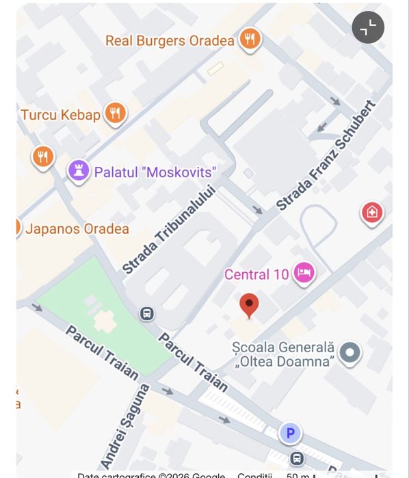 Ultracentral Enescu Apartament decomandat 1 camera privata cu bucatarie comuna utilata