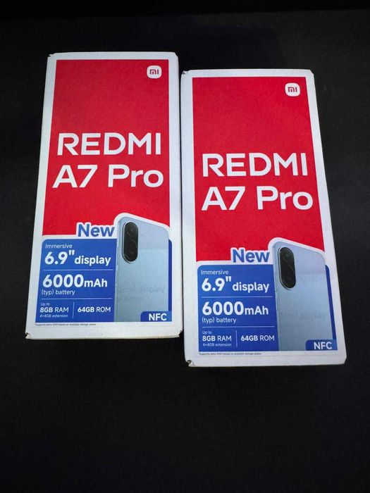 Xiaomi REDMI A7 Pro, 4GB RAM, 64GB ROM, Black, Sigilat, Factura, Garantie 2 Ani