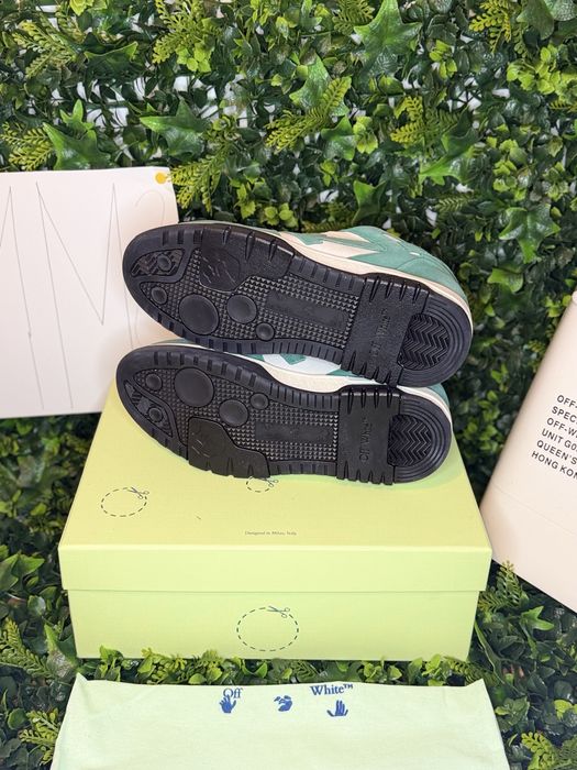 Adidasi/Sneakers Off-White Out off Office green and white vintage  |full box | MM2 Outlet
