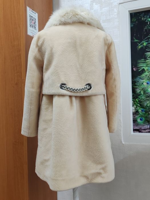 Шуба под стриженый мутон.