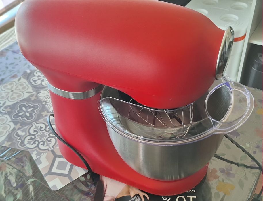 Mixer planetar Carrefour Home HSM1300BH-25, 12 viteze, 5 litri, 1300 W