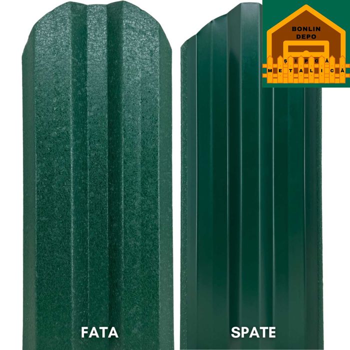 Sipcă metalică gard – livrare în județul Olt