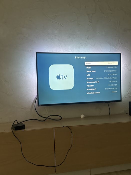 Apple tv nefolosit A1842 (32gb)