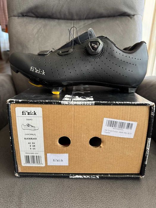 Шосейни обувки Fizik Tempo R5 + педали Shimano R550