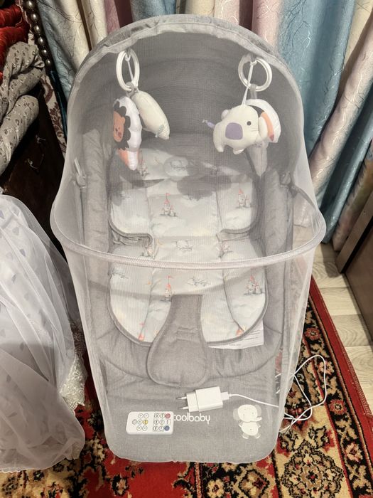 Шезлонг детский музыкальный