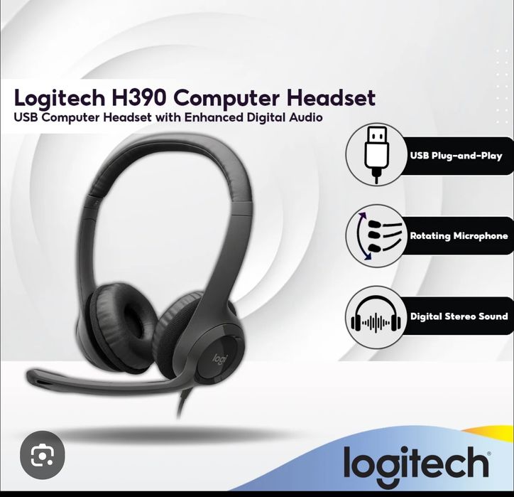Vând căști Logitech NOI, sigilate