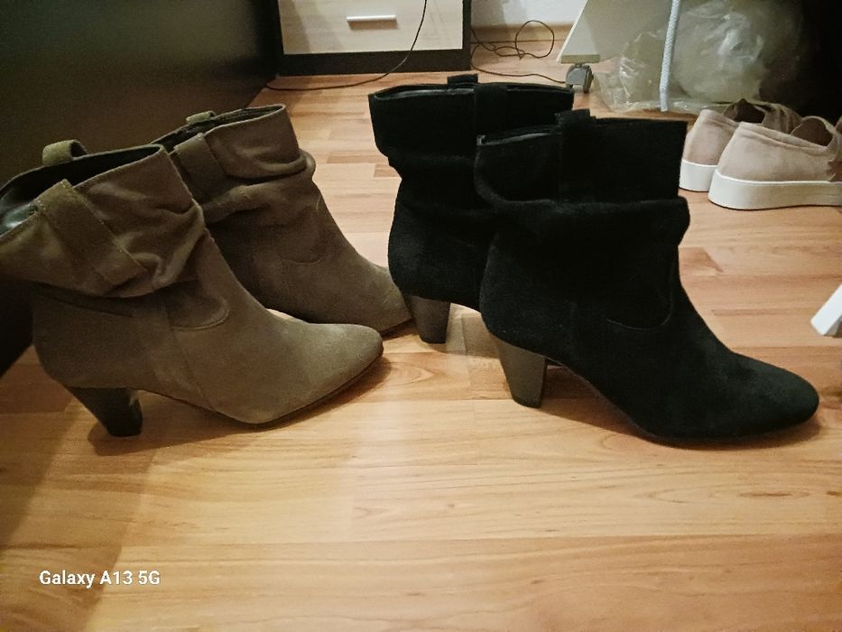 Дамски боти естествена кожа