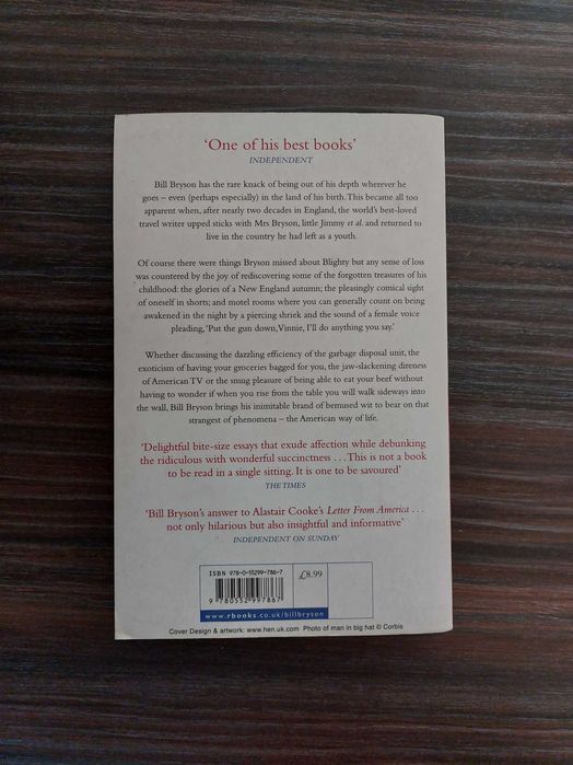 Carte engleza Notes from a big country Bill Bryson
