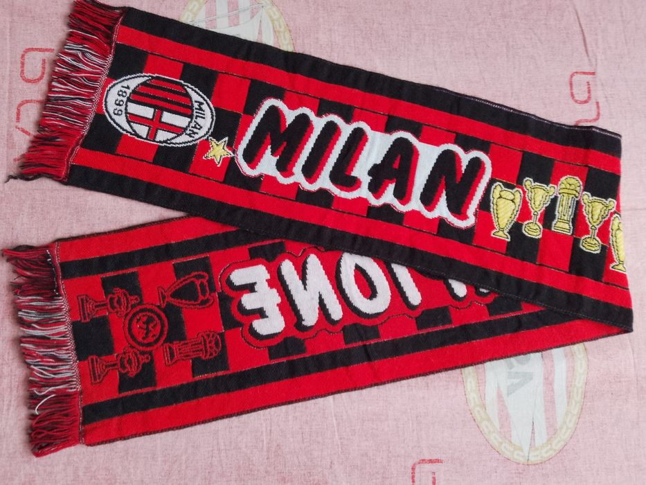 Fular Fotbal de Colectie AC Milan 1989 Campione