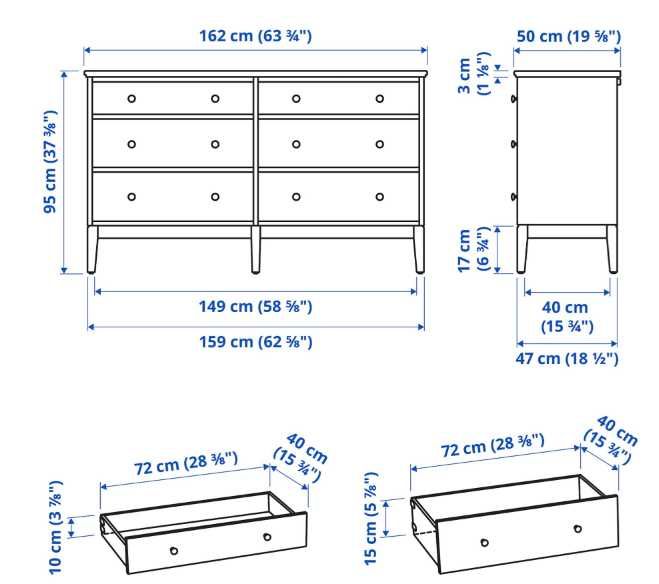 Шкаф и скрин IKEA IDANÄS