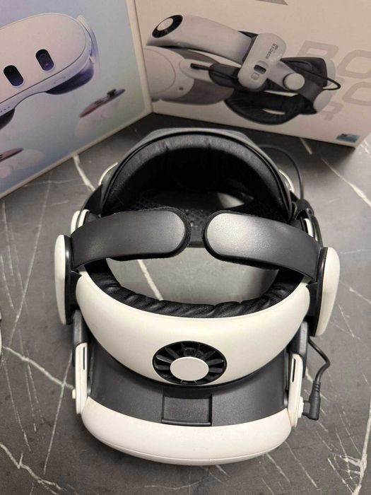 Oculus Quest 3 512GB + BoboVR S3 Pro + VortexVR PC Link Cable