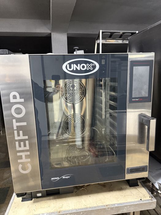 Пароконвектомат конвекционная печь Unox 7 уровней