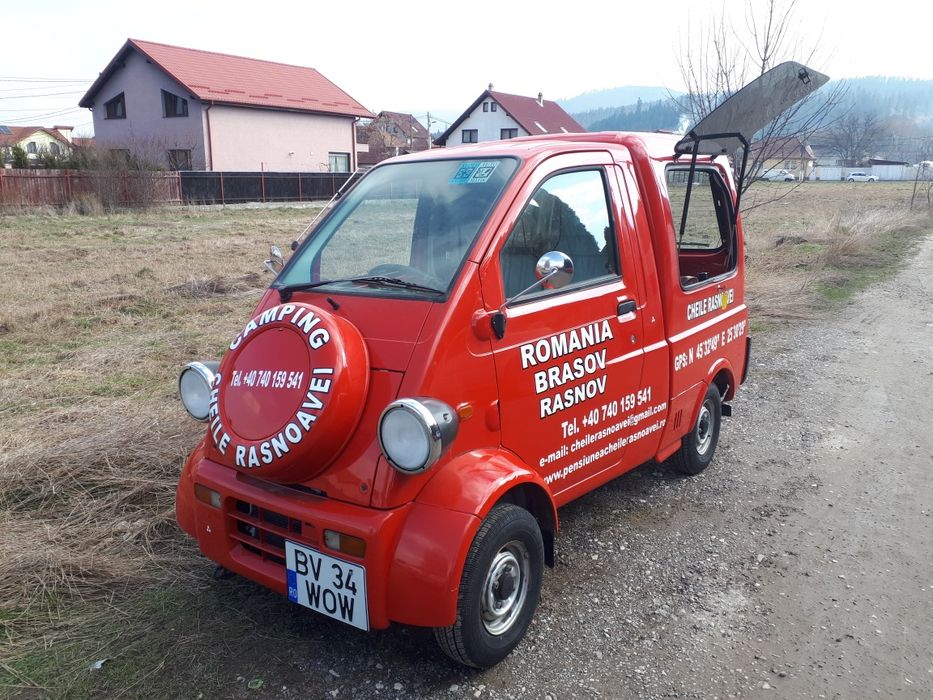 Afacere la cheie, masina unicat pentru reclama sau comert ambulant