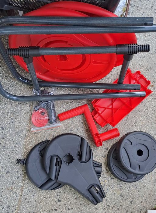 Количка за градински маркуч