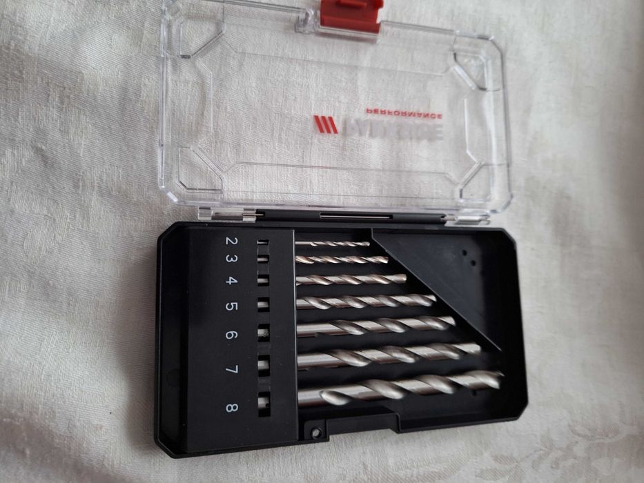 Set de burghie pentru metal de la Parkside