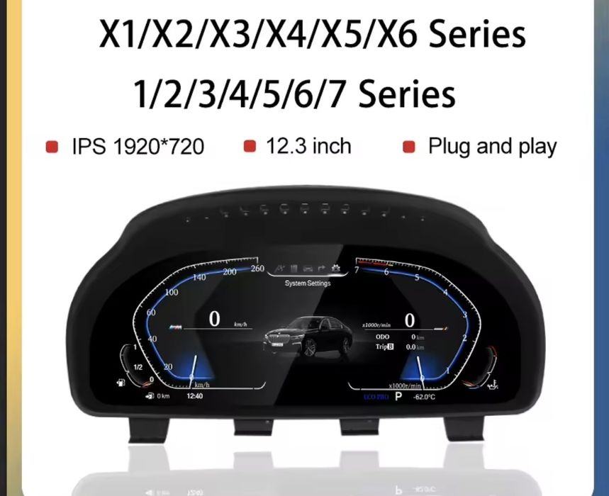 Ceasuri digitale Bmw E70,E71,E60,E90,F10,F15,F30 F si E